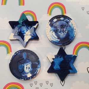 Hanukkah Gift - Hanukkah Crayon - Custom Star of David Crayons - Holiday Crayon Children&#39;s Gift