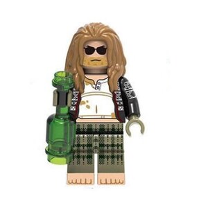 Constrictor Printed On LEGO Parts Custom Designed Minifigure 