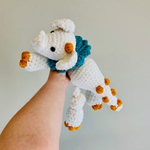 Crochet Dragon Plush Stuffed Animal