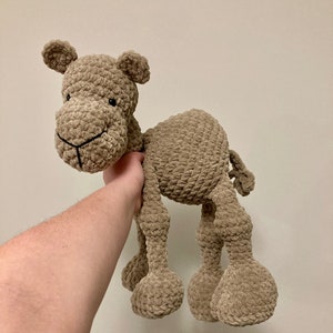 Crochet Camel Plush Stuffed Animal