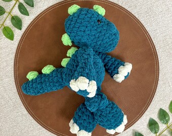 Crochet Dinosaur Plush Stuffed Animal