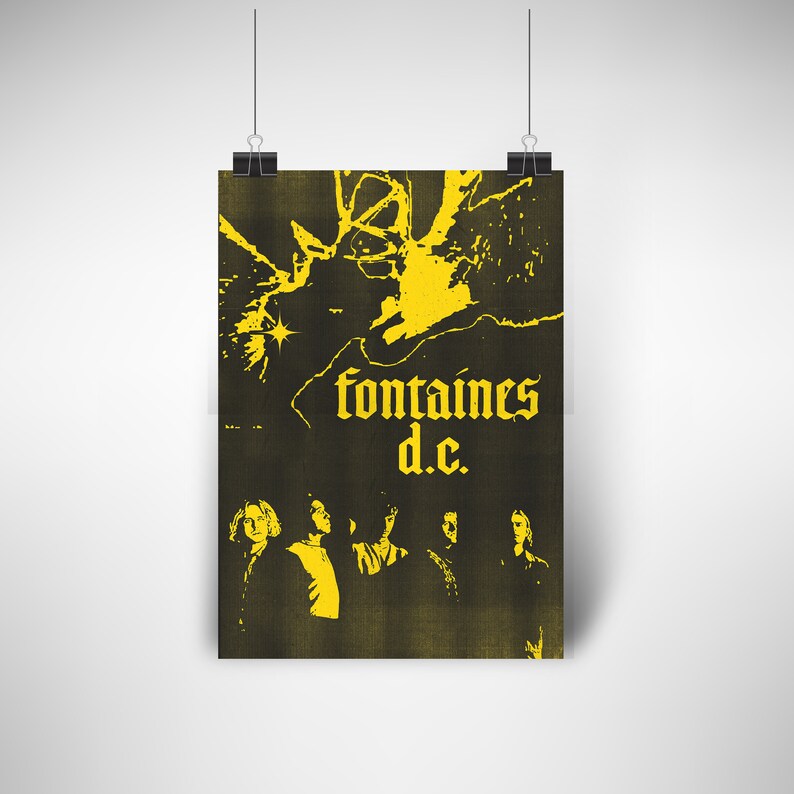 Fontaines DC Digital Download Poster Print Etsy