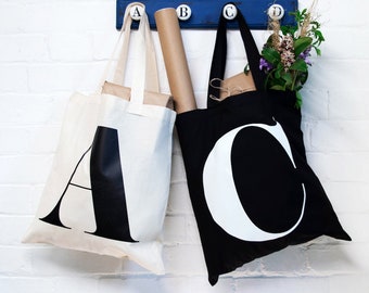 Einkaufstasche Personalisierte Baumwolltasche Stofftasche | Strandtasche | Wiederverwendbare Bio-Einkaufstasche | Brautjungfer Tasche | Junggesellinnenabschied Geschenktüte