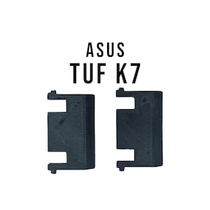 Repuesto de pata/pie/soporte/pies/inclinación para teclado Asus Tuf K7