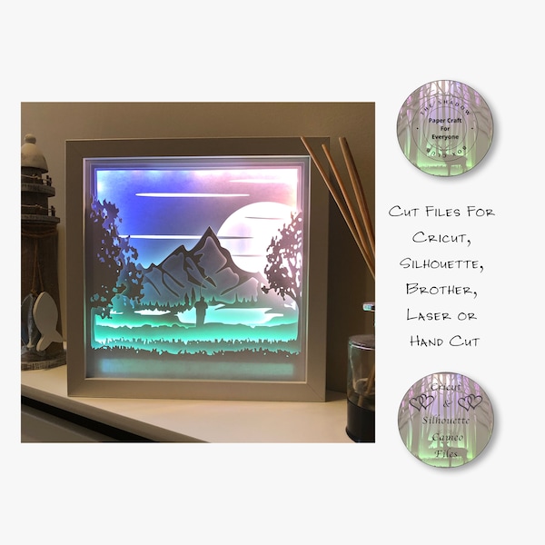 Gone Fishing Shadow Box SVG, Layered Card Stock Cut Files For Cricut, Silhouette Cameo, Brother or Hand Cutting Gone Fishing Shadow Box SVG, Layered Card Stock Cut Files For Cricut, Silhouette Cameo, Brother or Hand Cutting