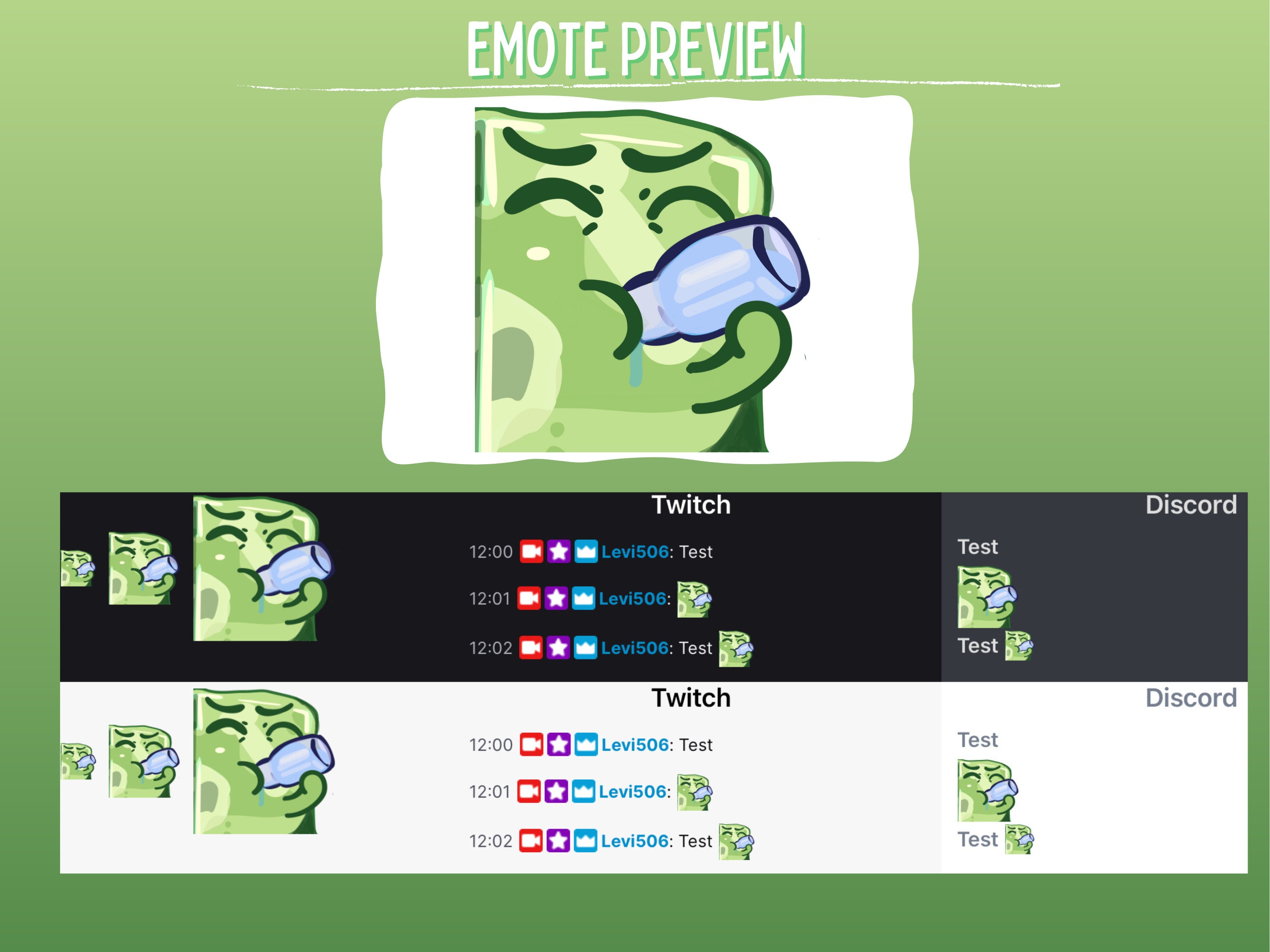 Dnd Monster Gelatinous Cube Emote or Badge Pack for Twitch, Discord ...