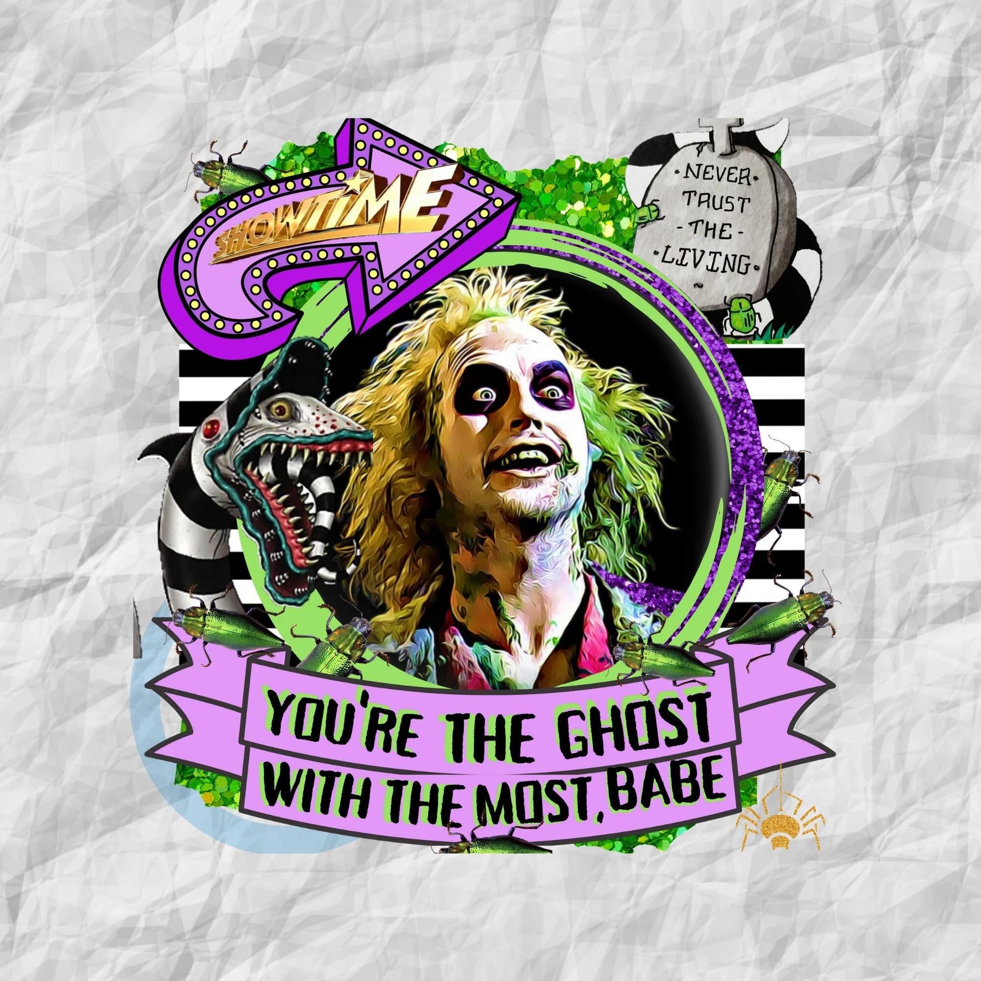 Beetle Guys, juice, Spooky, Halloween, PNG Digital Design, Sublimation Design, Digital Download