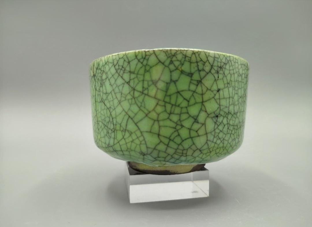 トニー・エヴァンス サイン入り 大型 楽焼 カリフォルニア セラミック