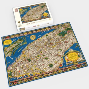 Puzzle »New York 1926« 1000 Teile - Manhattan zur Zeit der Goldenen Zwanziger Jahre