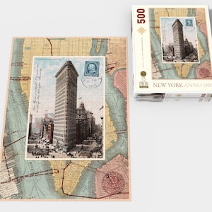Puzzle »New York 1900« 500 Teile