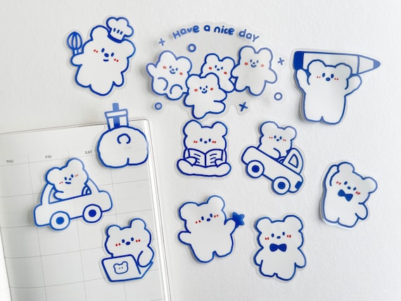 Bear Sticker Set Bear Sticker Set