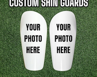 Personalized Shin Guards, Shin Guards with your favorite photos