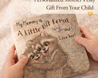 Personalized Mother’s Day Book from Child, Custom Mommy & Me Story, Meaningful Gift for Mom from Kids,  Keepsake Book