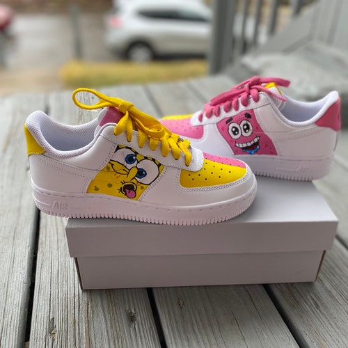 spongebob custom air forces