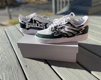 Custom eagles shoes Clearance