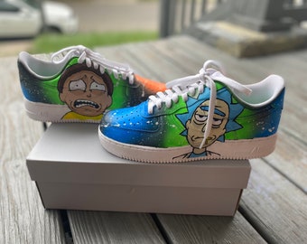 Rick and Morty Shoes | Etsy