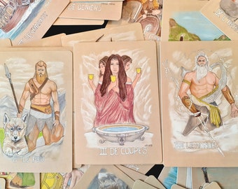 The RED SEEDS 2 ORACLE Cards ∙a Journey Through the Many