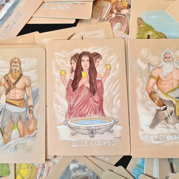 Le tarot des mythologies " Nordique, Celte, Grecque, Arthurien, Viking