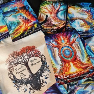 The Oracle of the Mystical Connection French version of the breath of the night oracle