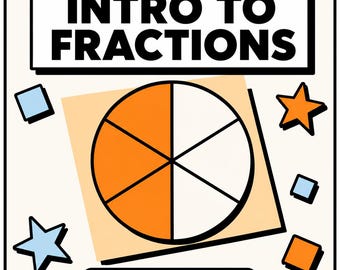 Introduction to Fractions Interactive Lesson | Worksheets and Practice Questions | KS2 KS3 GCSE 11 Plus | Teaching Resource Digital Download