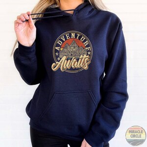 Name 63 National Park Checklist Hoodie, All 63 US National Park Name List Adventure Awaits Hoodie
