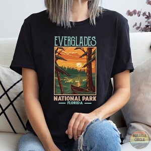 Everglades Shirt, Everglades National Park Crocodile Florida Alligators Travel Hiking Mountain shirt