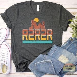 Rim To Rim To Rim Crewneck Shirt, Grand Canyon National Park R2R2R Arizona Camping Hiking Travel shirt