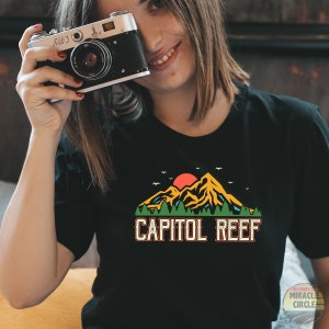 Capitol Reef Shirt, Capitol Reef National Park Travel Utah Hiking Mountain shirt