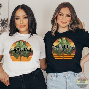 Capitol Reef Shirt, Vintage Capitol Reef National Park Travel Utah Hiking Mountain shirt