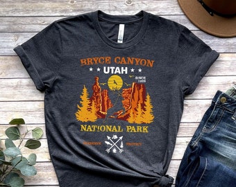 Bryce Canyon Shirt, Travel Bryce Canyon National Park Mountain Utah Deer Shirt