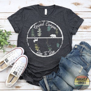 Rim To Rim Crewneck Shirt, Grand Canyon National Park R2R Arizona Camping Hiking Travel shirt