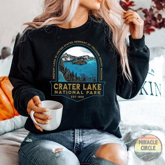 crater lake national park sweatshirt
