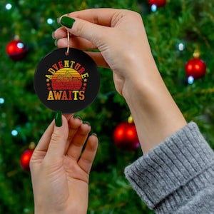 63 National Park Checklist Ornament, All 63 US National Park Name List, Us Park Name Bucketlist Ceramic Ornament - Npt257all