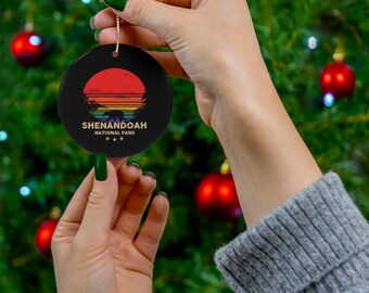 Shenandoah Ornament, Vintage Shenandoah National Park Souvenir