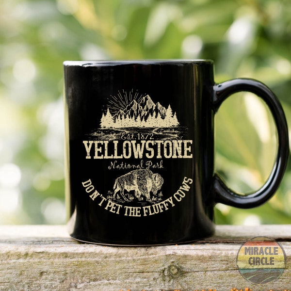 Yellowstone National Park Coffee Mug Etsy