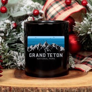 Grand Teton National Park Mug, Wyoming Mug, Adventurer Mug, Hiking Mug, Nature Lover Mug, National Park Mug