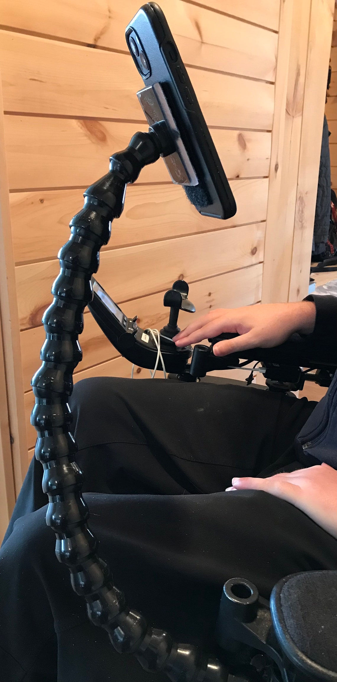 Wheelchair Phone Mount Etsy