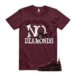 2019 Night Maroon Burgundy Cedar Weiß Schwarz Plus Air T-Shirt Spiel Diamant