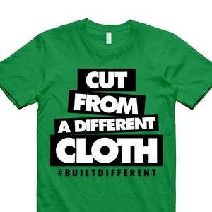 CLOTH T Shirt to match Air J 1 Low Lucky Green Black White Hoodie