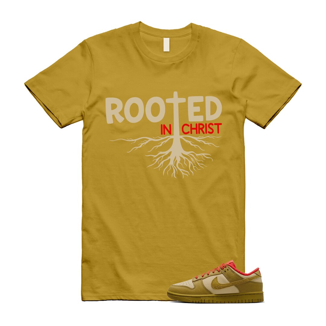 Dunk Bronzine Sesame Picante Red Low T Shirt Match ROOTED - Etsy