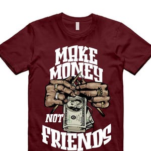 Dunk Team Red White Low Maroon Burgundy T Shirt Match MM