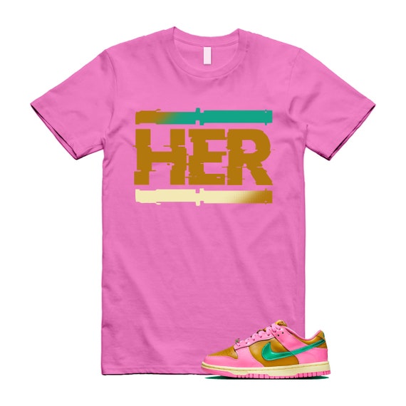 Dunk Parris Goebel Playful Pink Multi Color Bronzine Clear Jade Luminous  Green Low QS T Shirt Match HER - Etsy