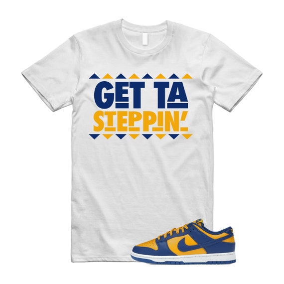 Buy GET T Shirt to Match Dunk Low UCLA Blue Jay University Gold Online in  India 