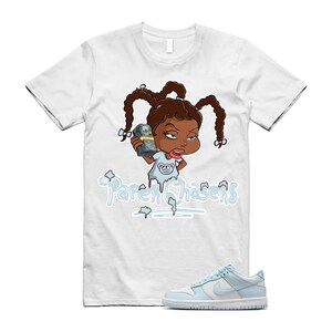 ダンク ホワイト グレイシャーブルー ロー GS Tシャツ マッチ PC