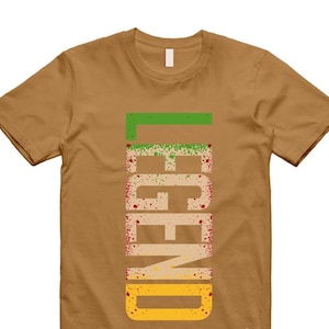 1 Cheeseburger Flax Sesame Coconut Milk University Gold T Shirt Match LEGEND