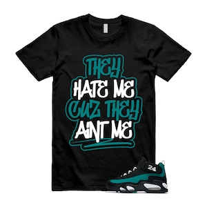 Freshwater Air Griffey Max 1 24 Black White Teal  T Shirt Match AINT ME