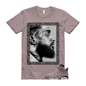 6 Smokey Mauve A Ma Maniére Black Diffused Taupe Cameo Rose T Shirt Match NIP