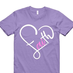 Dunk Lilac Bloom Pink Purple White T Shirt Match FAITH