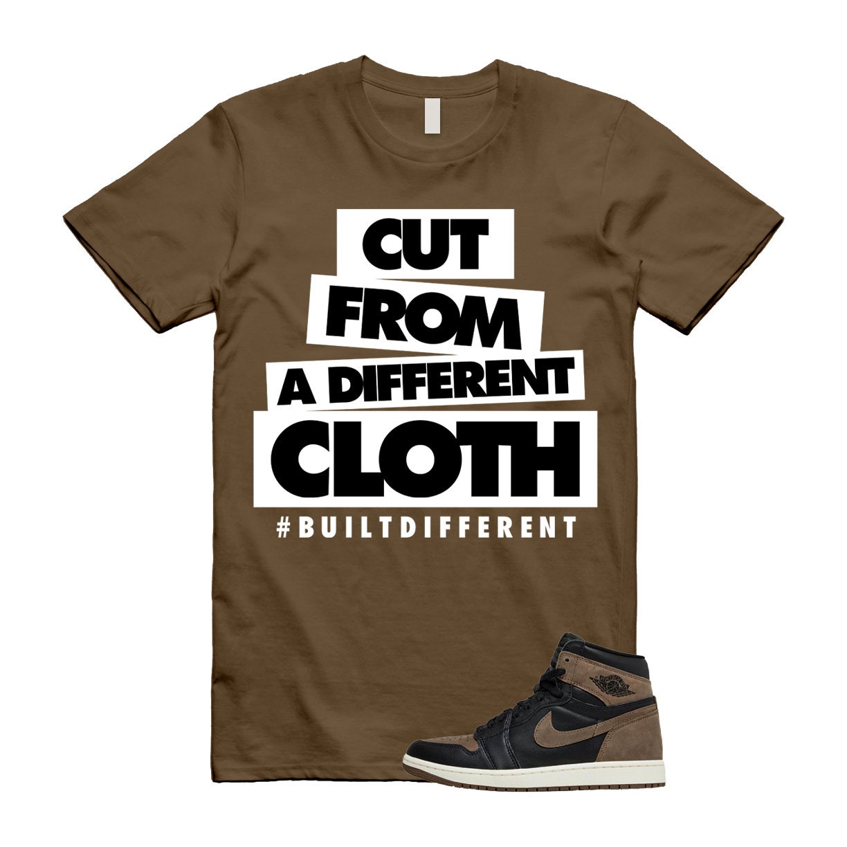 Palomino Sail 1 Metallic Gold Retro High OG Black T Shirt Match CLOTH