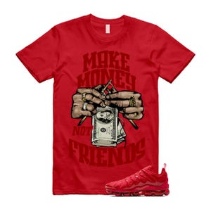 VaporMax Triple Red Air University T Shirt Match MM